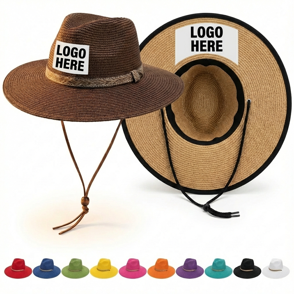 Custom Embroidered Festival Sun Hat