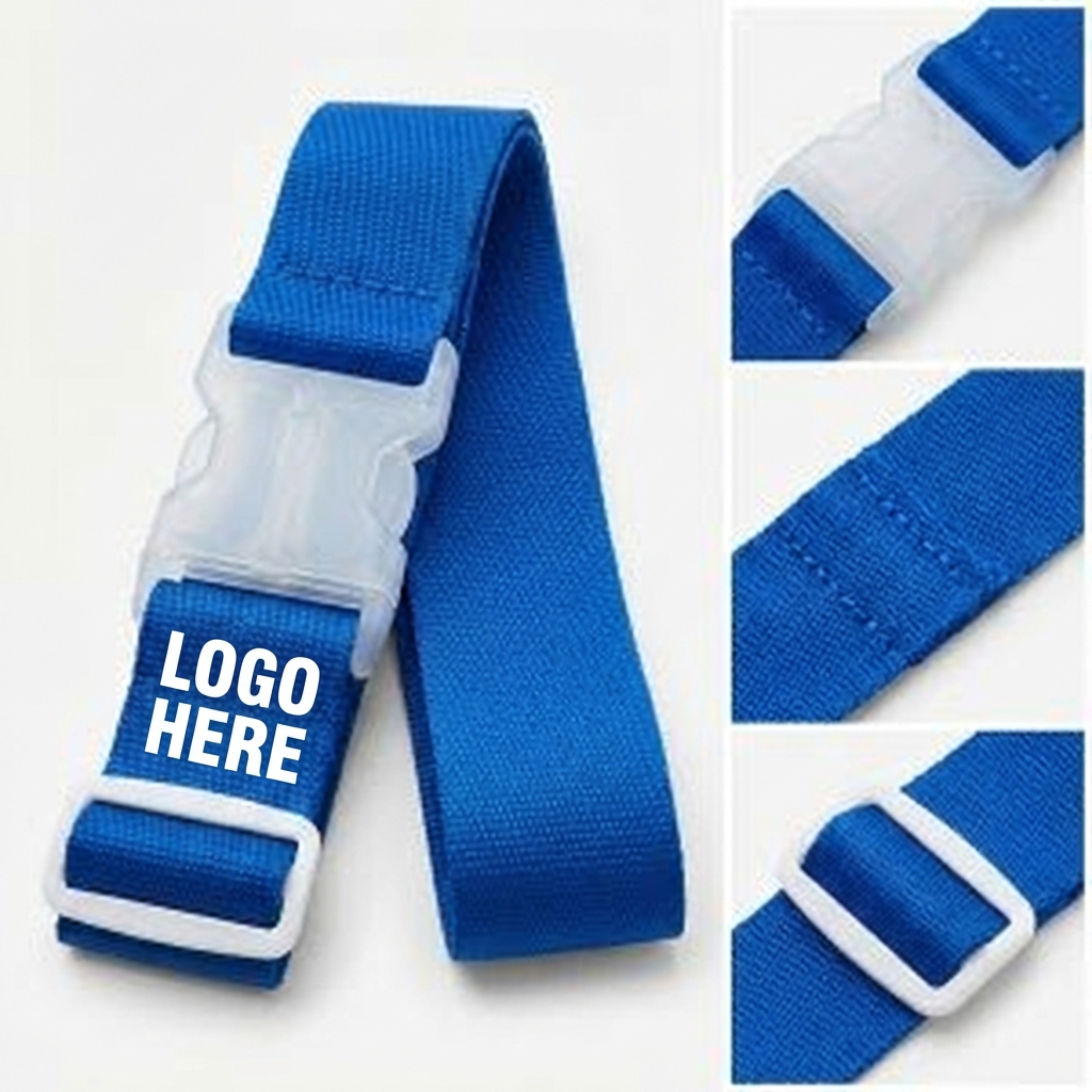 Color-Coded Adjustable Suitcase Tether for Effortless Travel